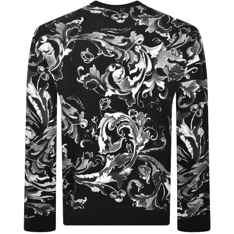 Image number 5 for Versace Jeans Couture Barocco Sweatshirt Black