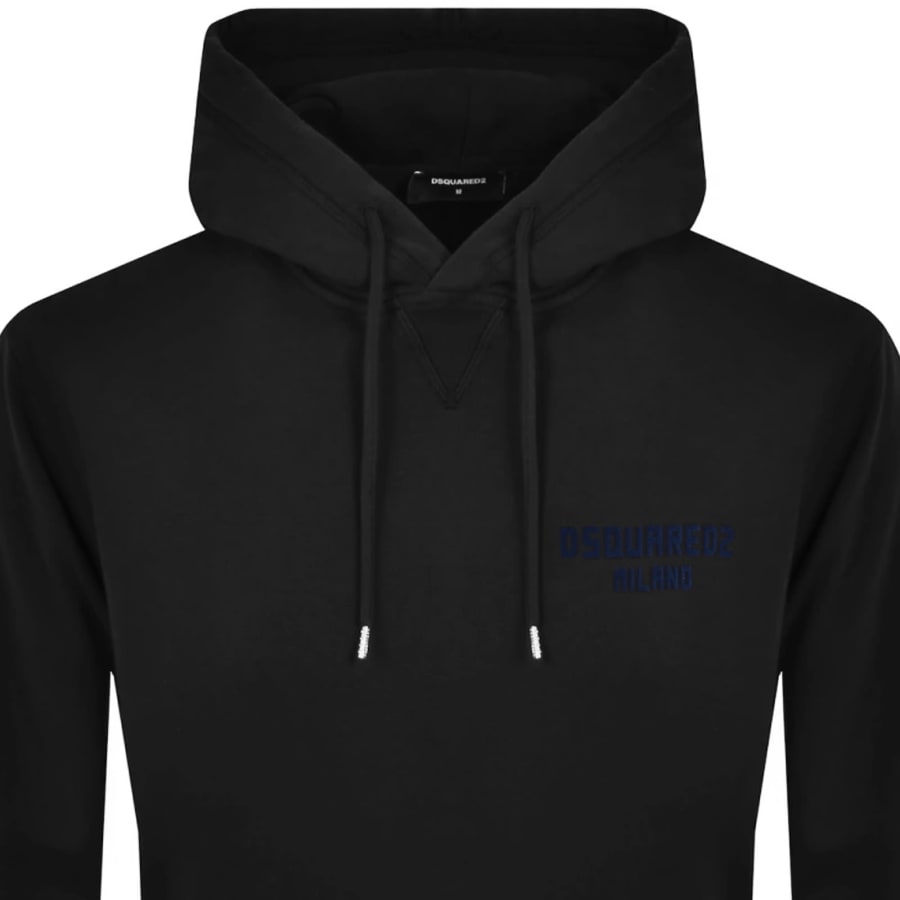 Image number 2 for DSQUARED2 Just Right Fit Hoodie Black