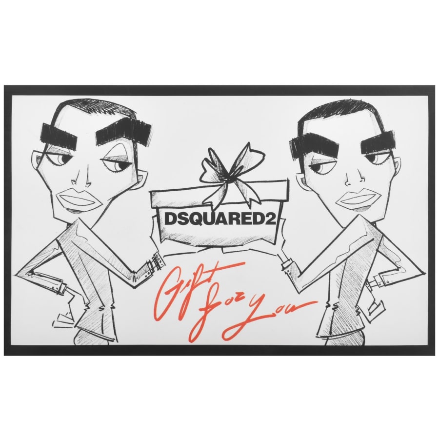 Image number 5 for DSQUARED2 Card Holder Gift Set Black