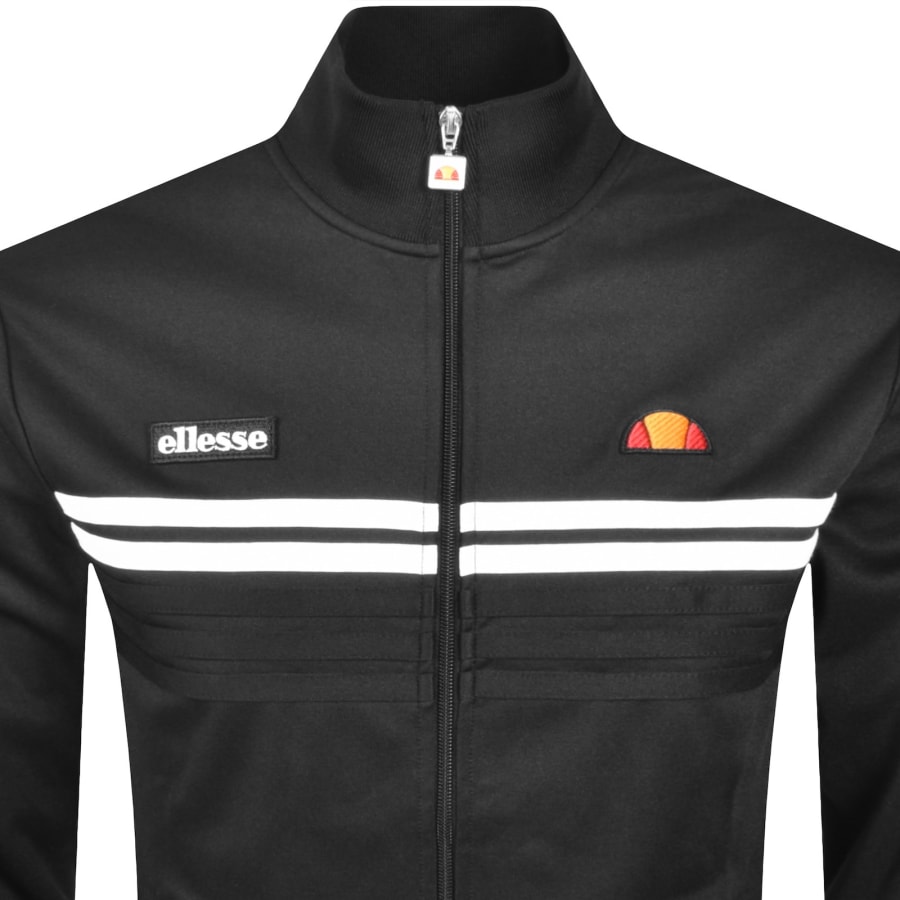 Image number 2 for Ellesse Vicenza Track Top Black