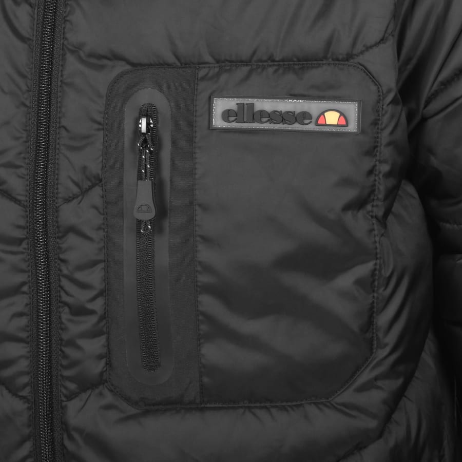 Image number 3 for Ellesse Lalizo Padded Jacket Black