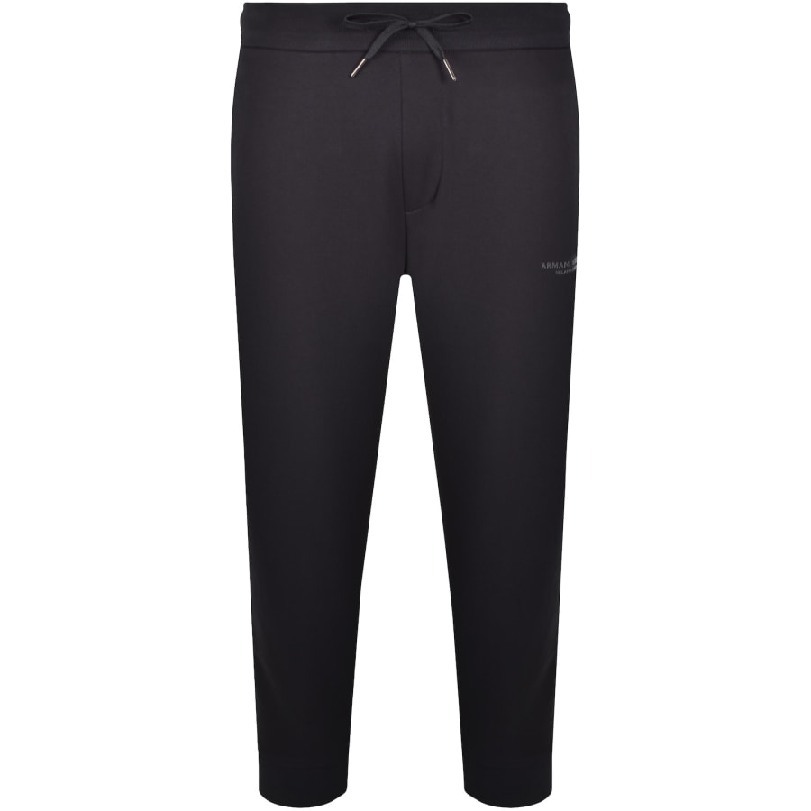 Image number 1 for Armani Exchange Logo Joggers Navy