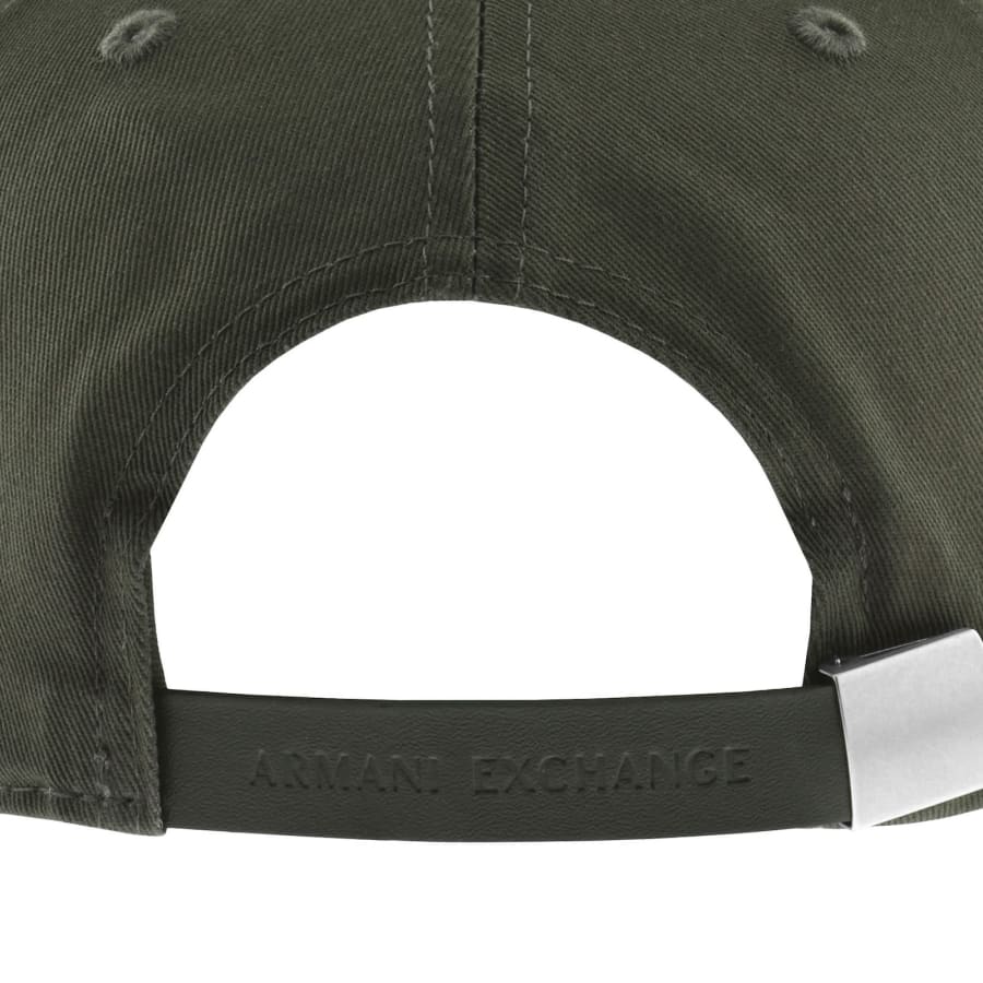 Image number 3 for Armani Exchange Logo Baseball Cap Green