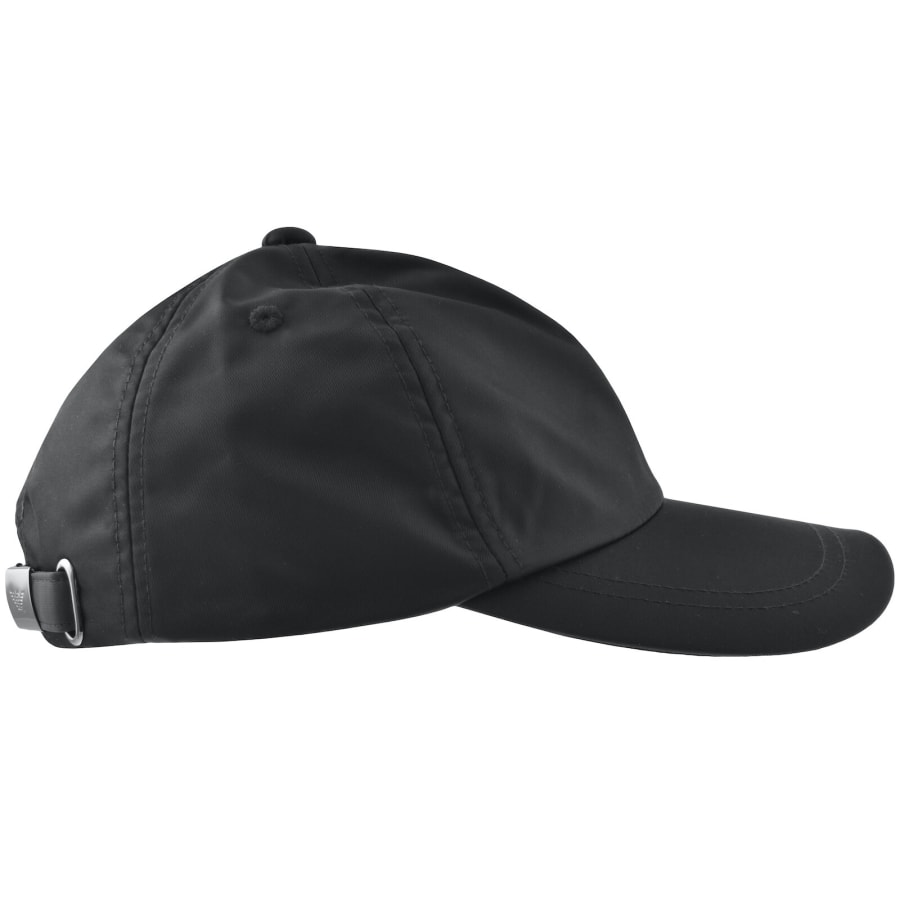 Image number 2 for Emporio Armani Baseball Logo Cap Black