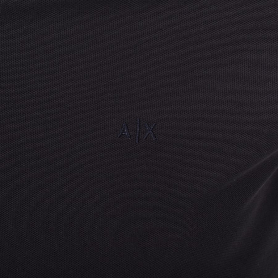 Image number 3 for Armani Exchange Polo T Shirt Navy