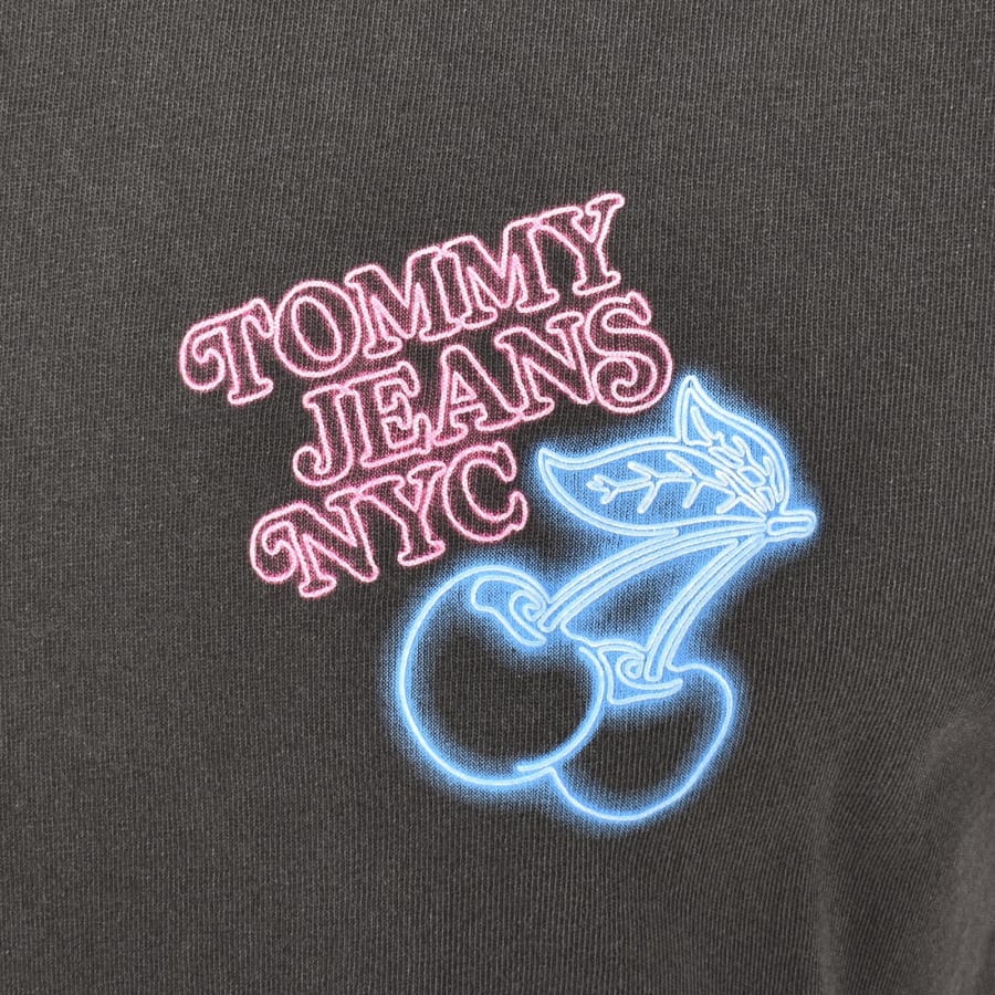 Image number 3 for Tommy Jeans Novelty Fair T Shirt Grey
