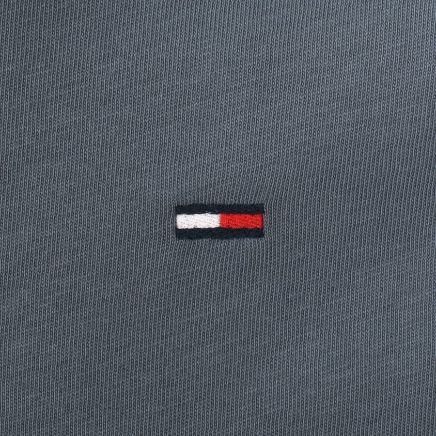 Image number 3 for Tommy Jeans Slim Jersey T Shirt Blue