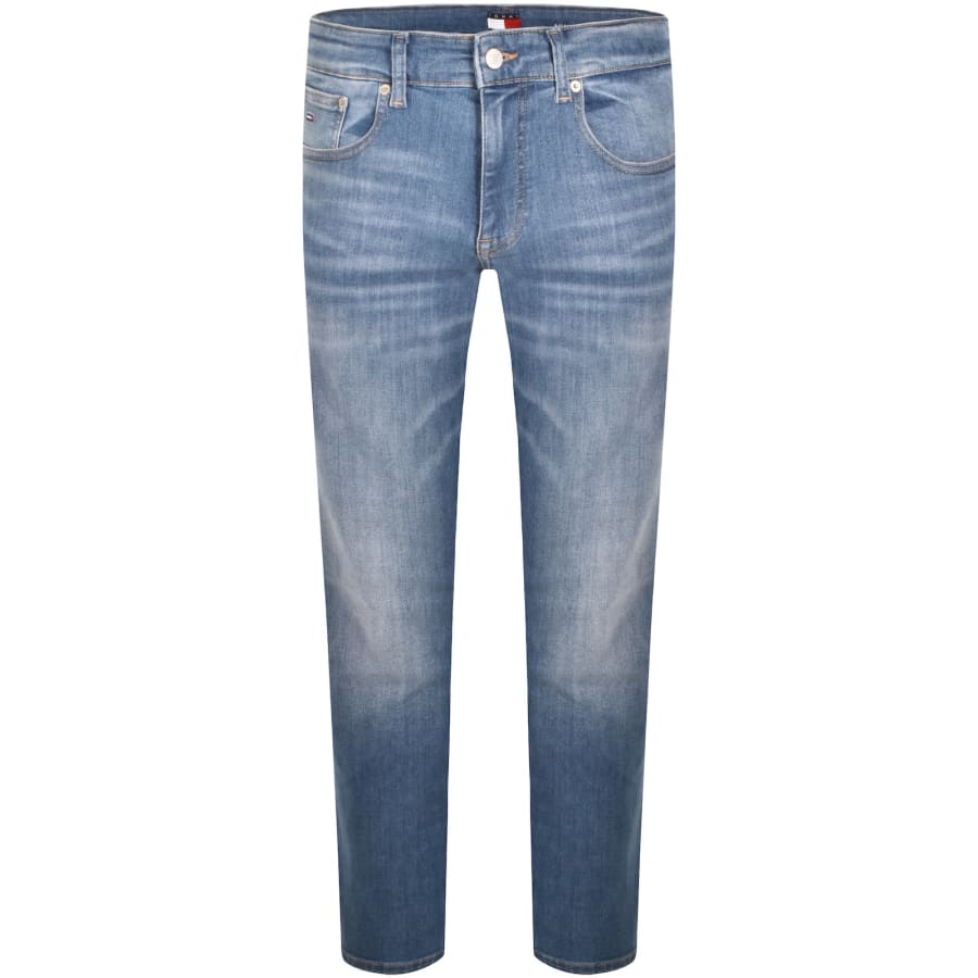 Image number 2 for Tommy Jeans Scanton Slim Fit Jeans Mid Blue