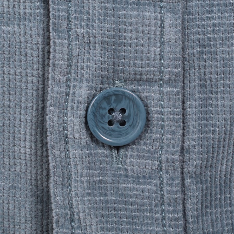 Image number 5 for Tommy Jeans Corduroy Overshirt Blue Moment