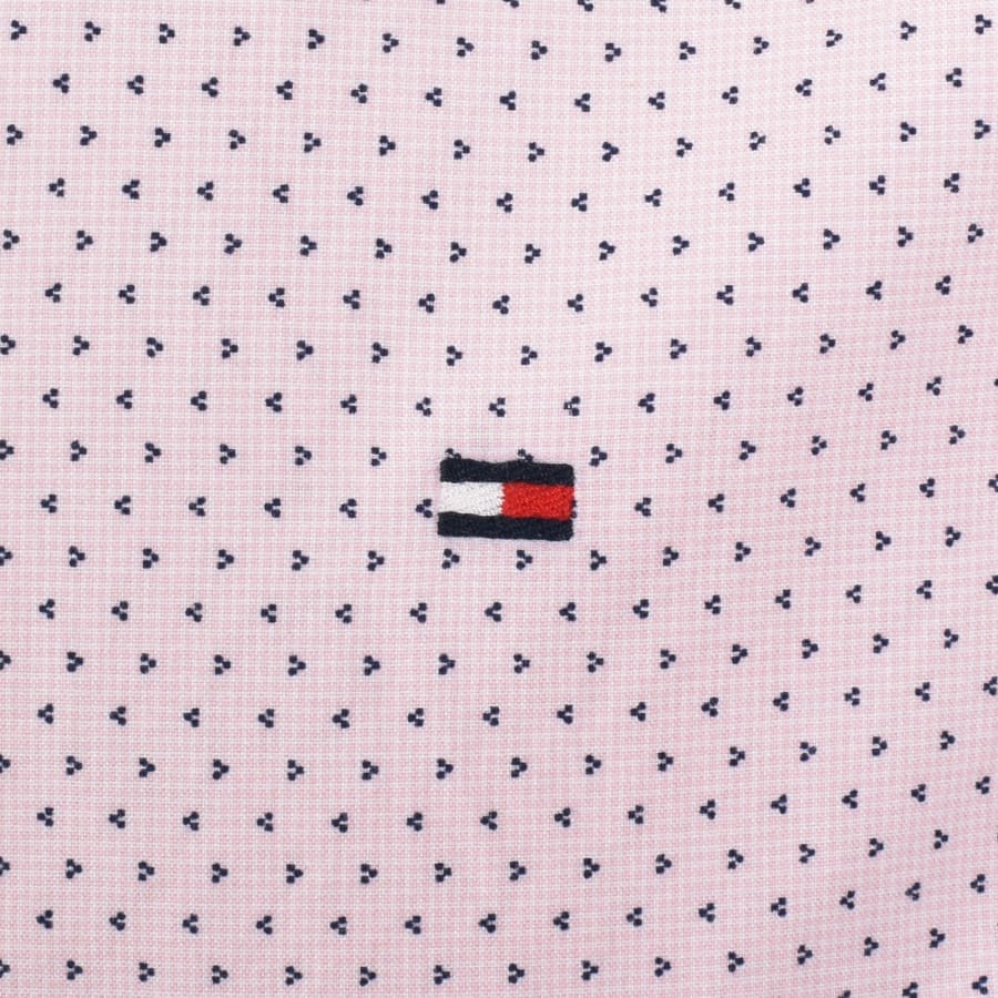Image number 3 for Tommy Hilfiger Flex Poplin Long Sleeve Shirt Pink