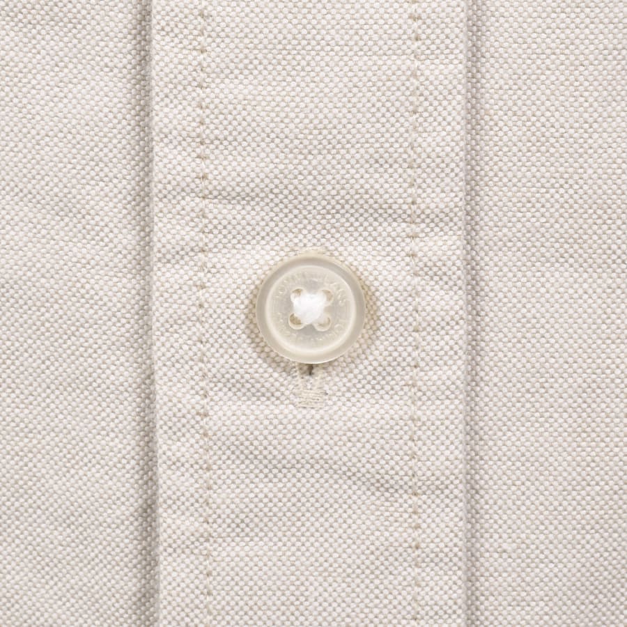Image number 4 for Tommy Jeans Regular Fit Oxford Shirt Beige