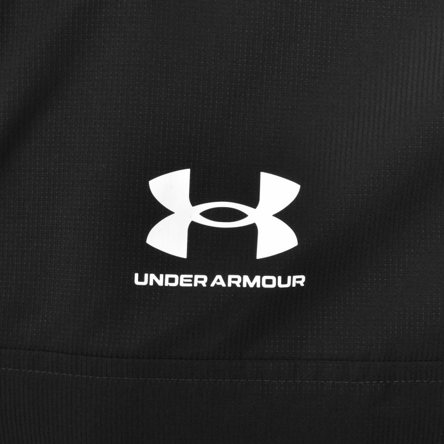 Image number 3 for Under Armour Rival Woven Windbreaker Jacket Black