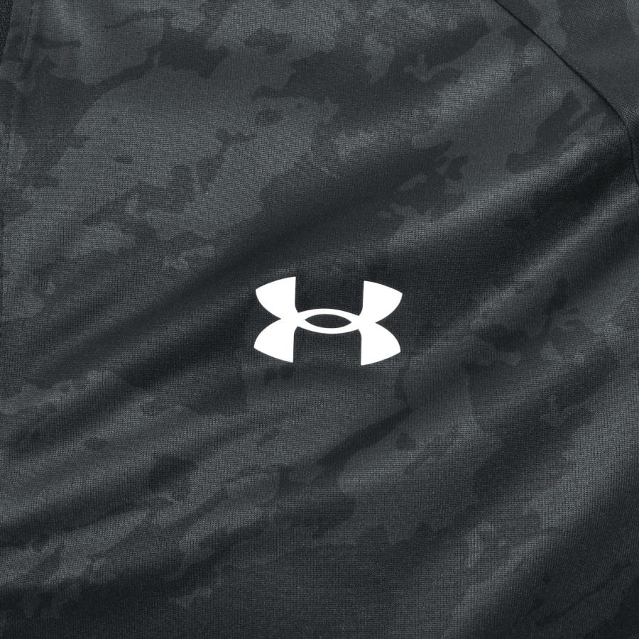 Image number 3 for Under Armour Tech Half Zip Sweatshirt Grey
