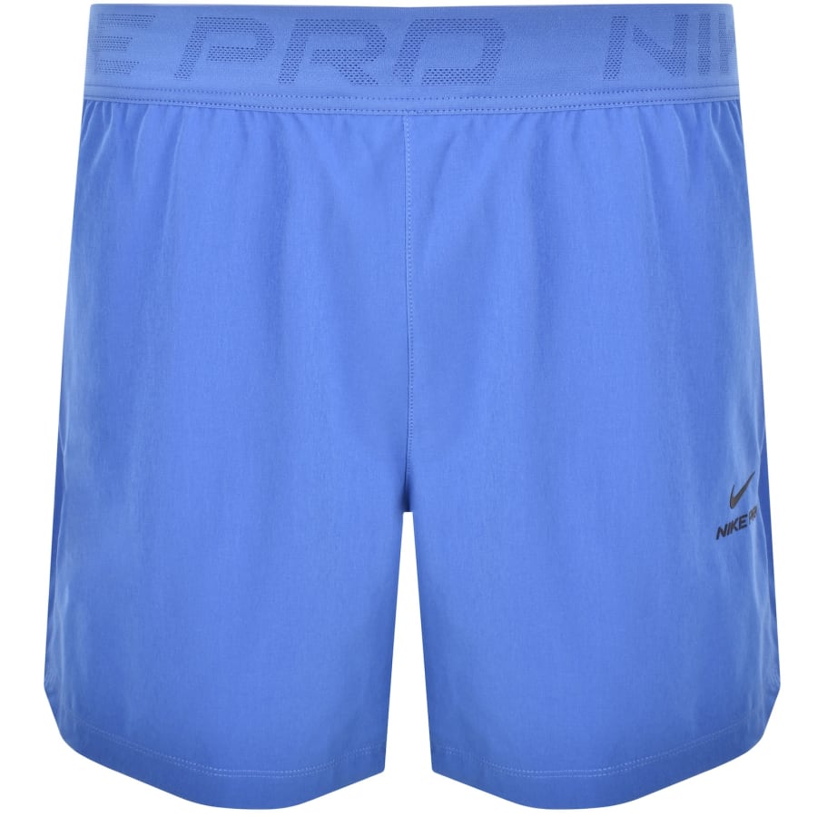 Image number 1 for Nike Pro Training Shorts Blue