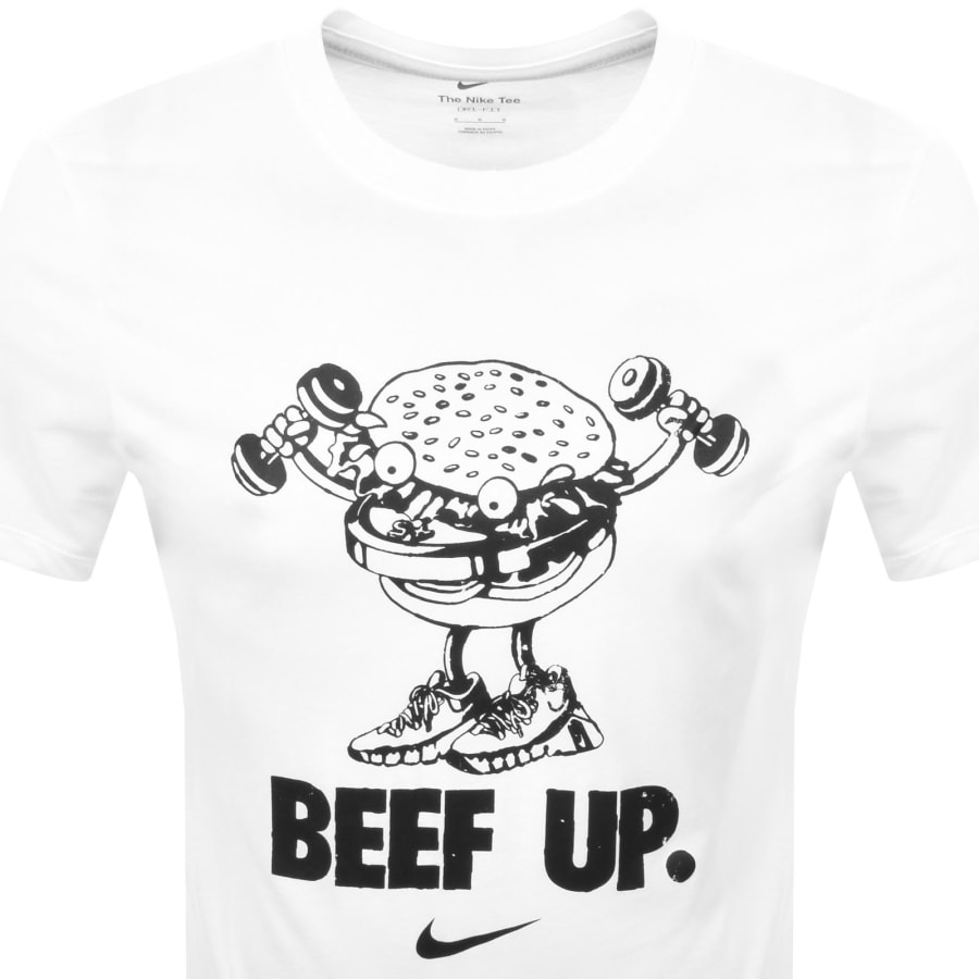 Image number 2 for Nike Training Fitness T Shirt White