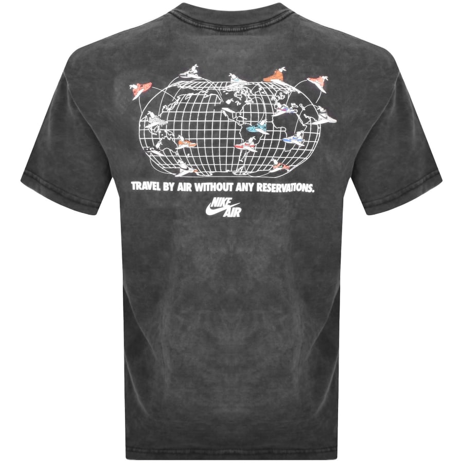 Image number 4 for Nike Sportswear Air T Shirt Black Wash