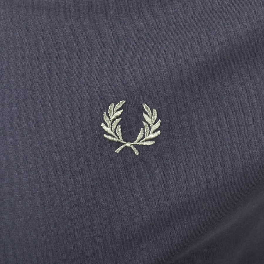 Image number 3 for Fred Perry Twin Tipped T Shirt Dark Airforce