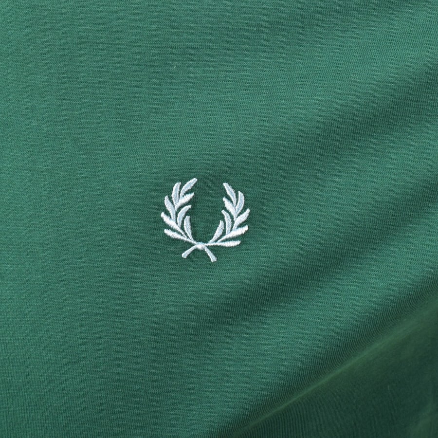 Image number 3 for Fred Perry Twin Tipped T Shirt Sport Green