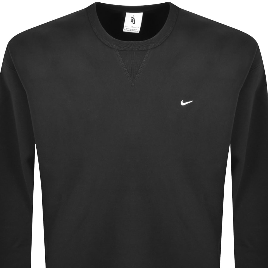 Image number 2 for Nike Solo Swoosh Sweatshirt Black