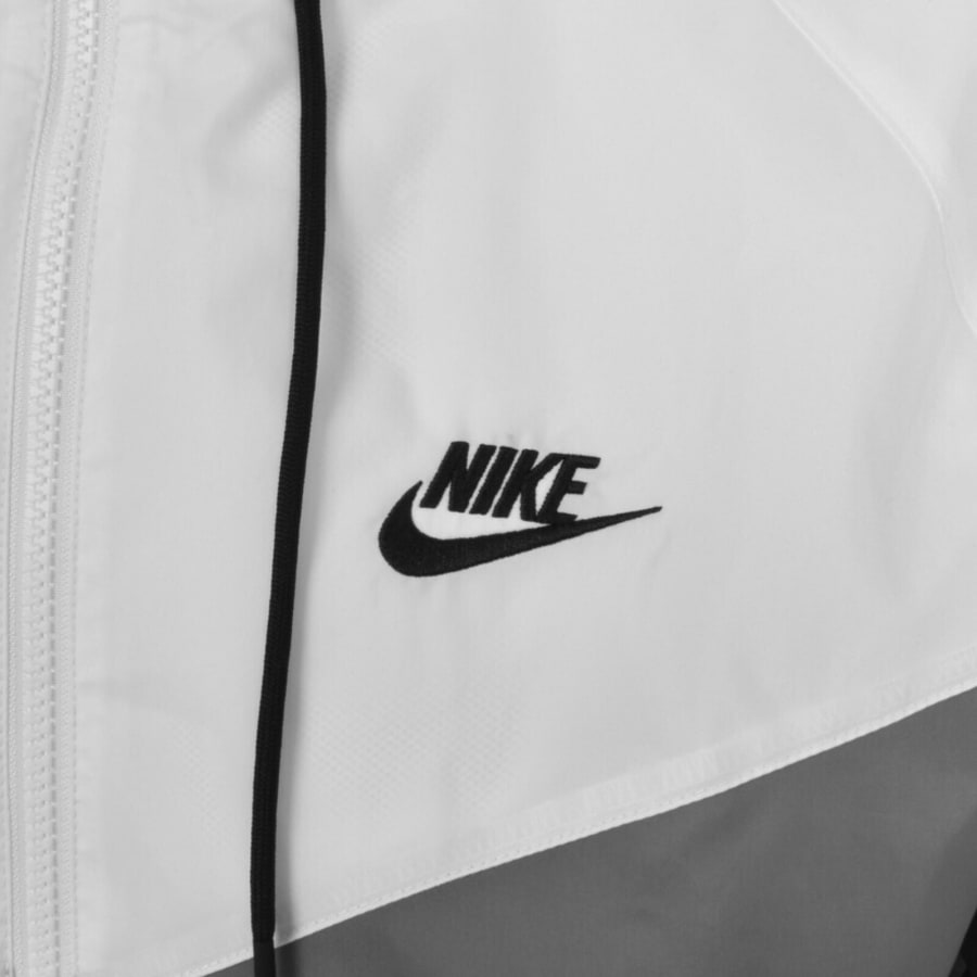 Image number 3 for Nike Windrunner Jacket Grey