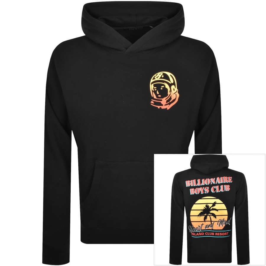 Image number 1 for Billionaire Boys Club Resort Club Hoodie Black