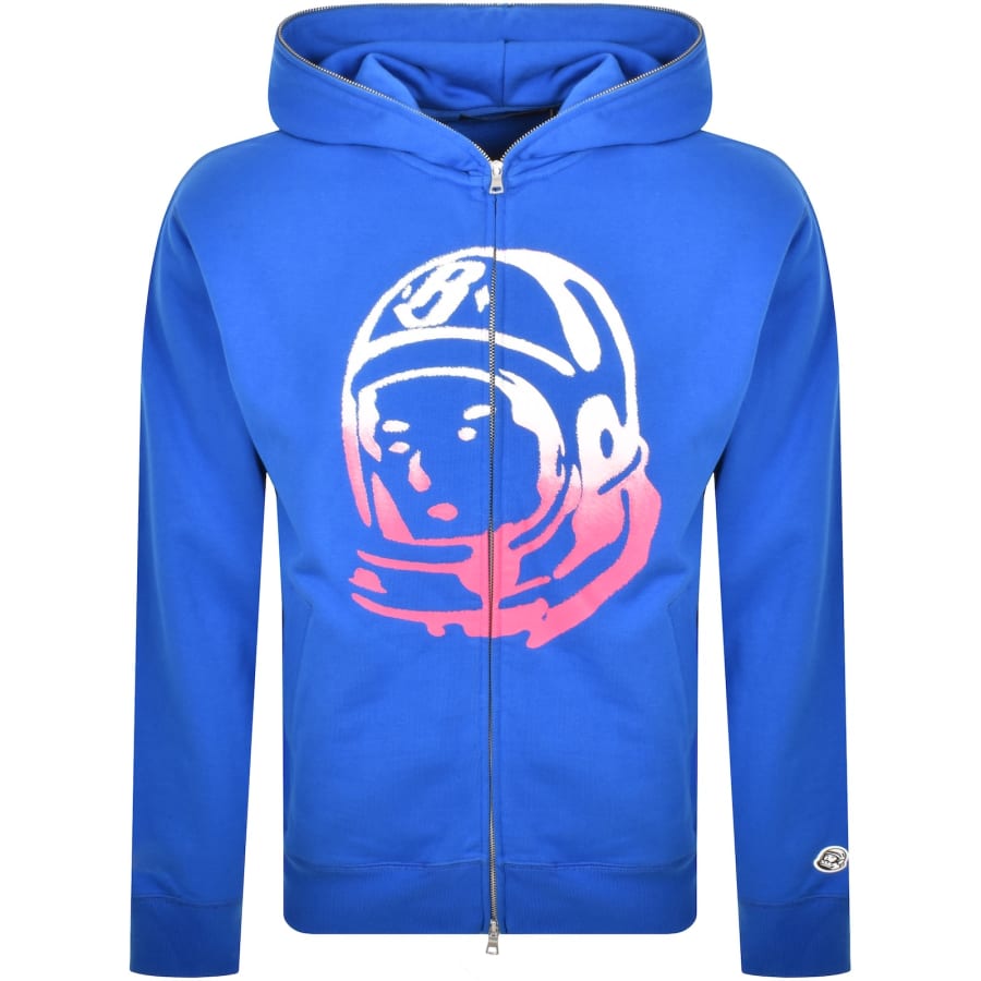 Image number 2 for Billionaire Boys Club Odyssey Full Zip Hoodie Blue