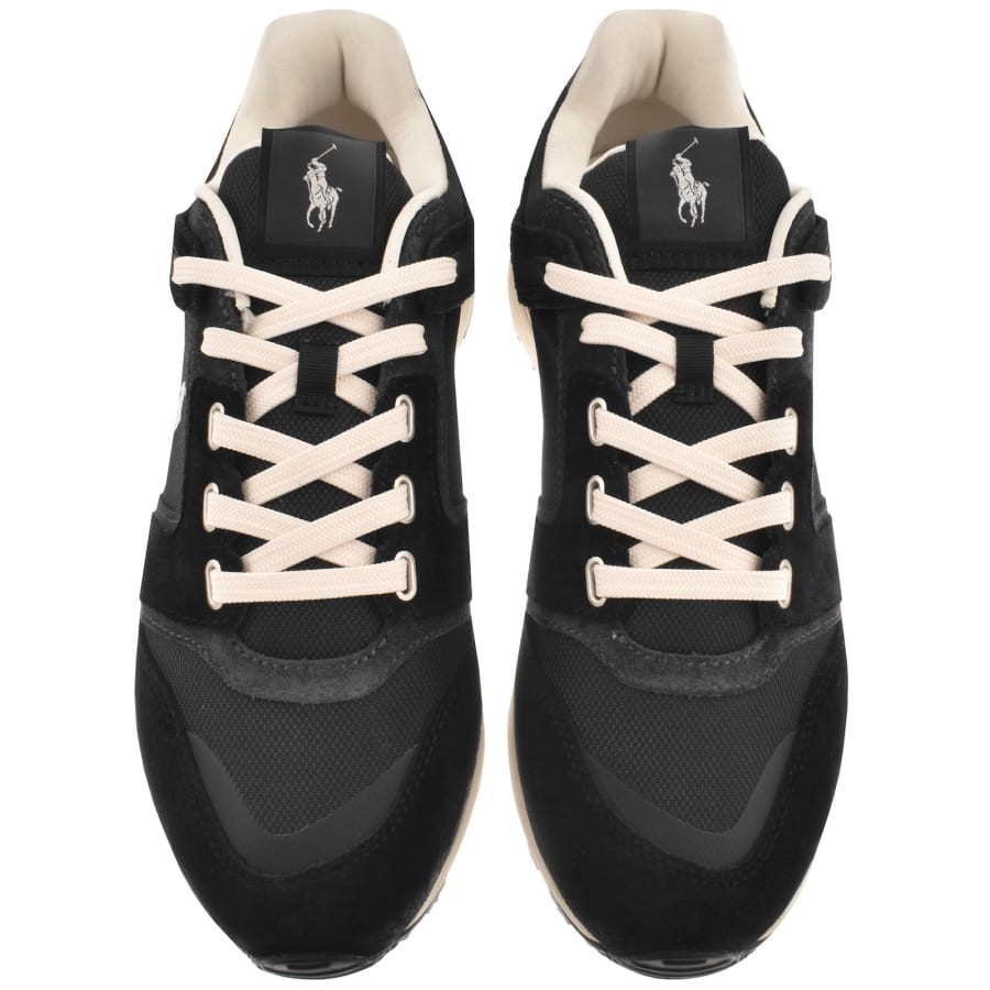 Image number 3 for Ralph Lauren Train 89 Trainers Black
