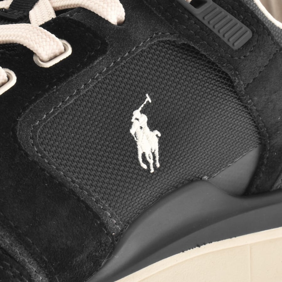 Image number 4 for Ralph Lauren Train 89 Trainers Black