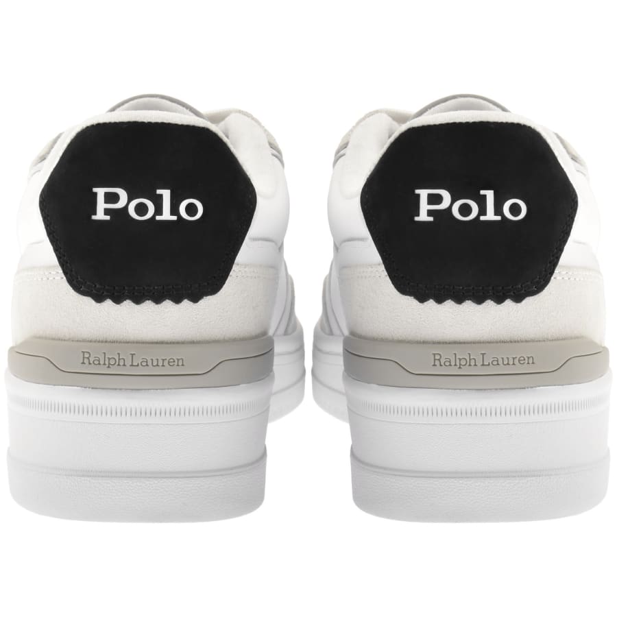 Image number 2 for Ralph Lauren Open Masters Trainers White