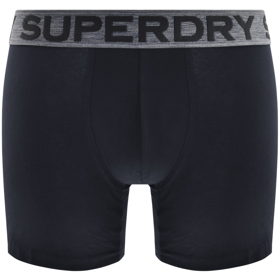 Image number 3 for Superdry 3 Pack Boxers Navy