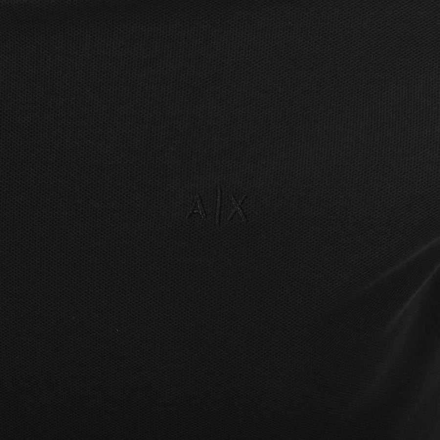 Image number 3 for Armani Exchange Polo T Shirt Black