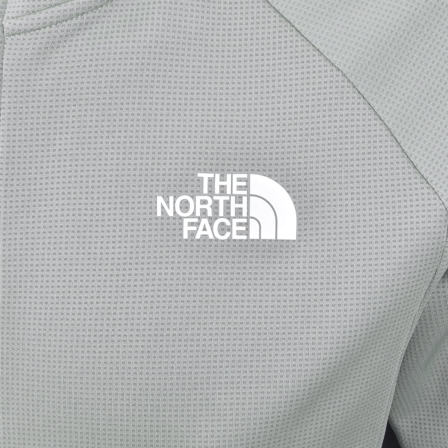Image number 3 for The North Face Full Zip Hooded Jacket Grey