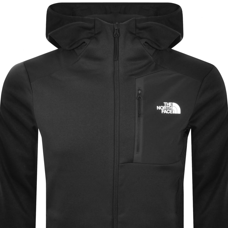 Image number 2 for The North Face Full Zip Hoodie Black