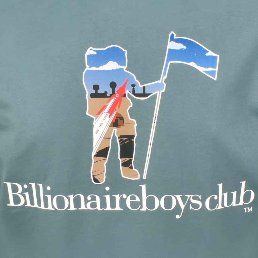Image number 3 for Billionaire Boys Club Standing Astro T Shirt  Blue