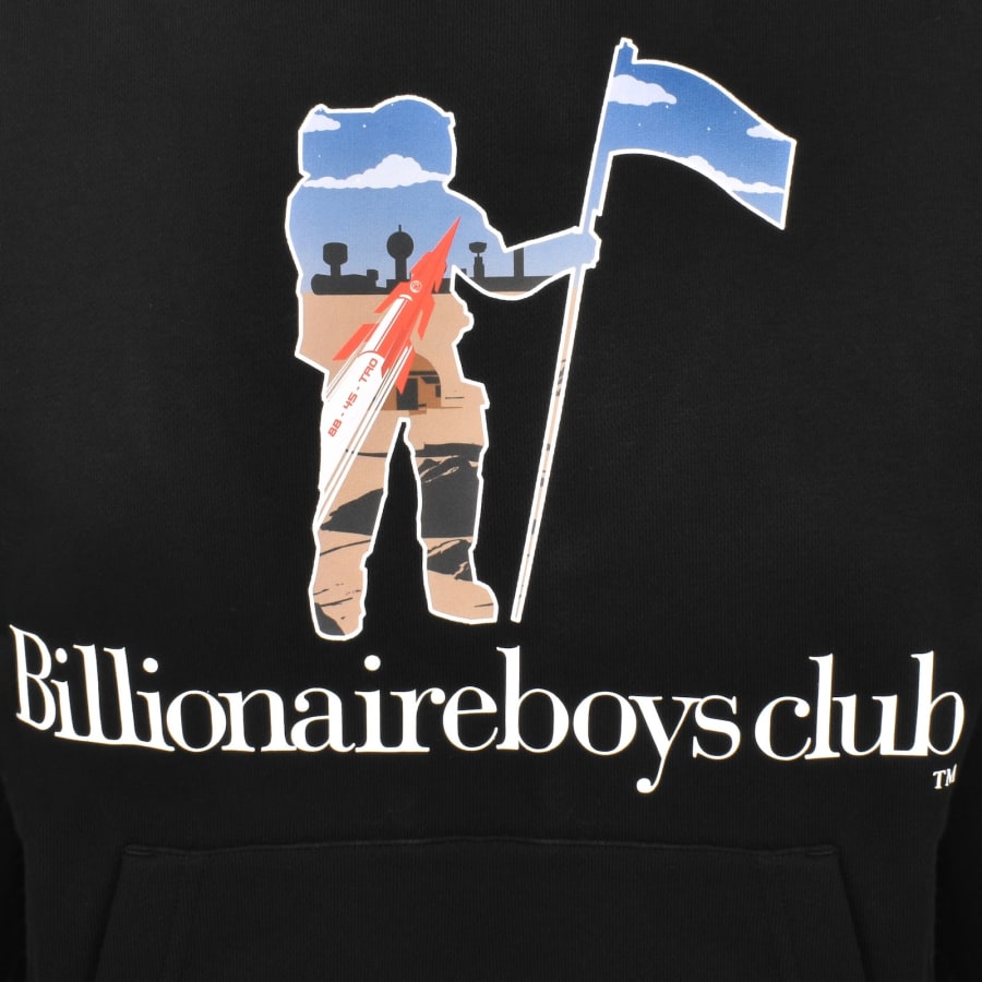 Image number 3 for Billionaire Boys Club Standing Astro Hoodie Black