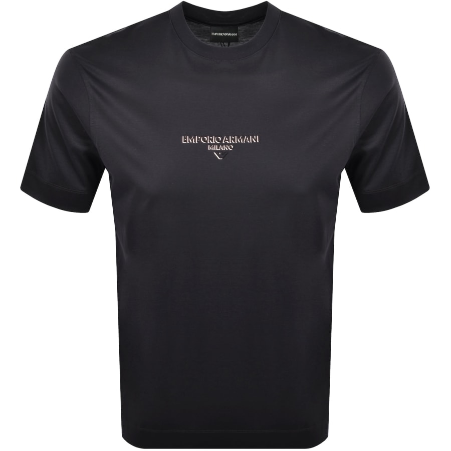 Image number 1 for Emporio Armani Logo T Shirt Navy
