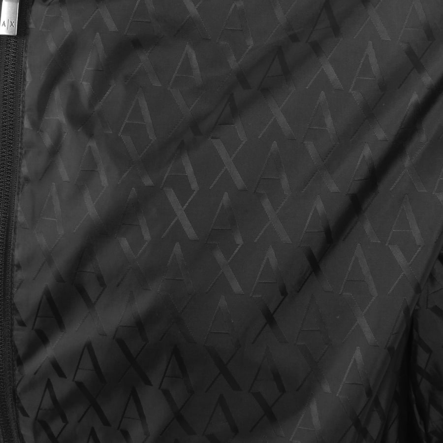 Image number 3 for Armani Exchange Windbreaker Jacket Black