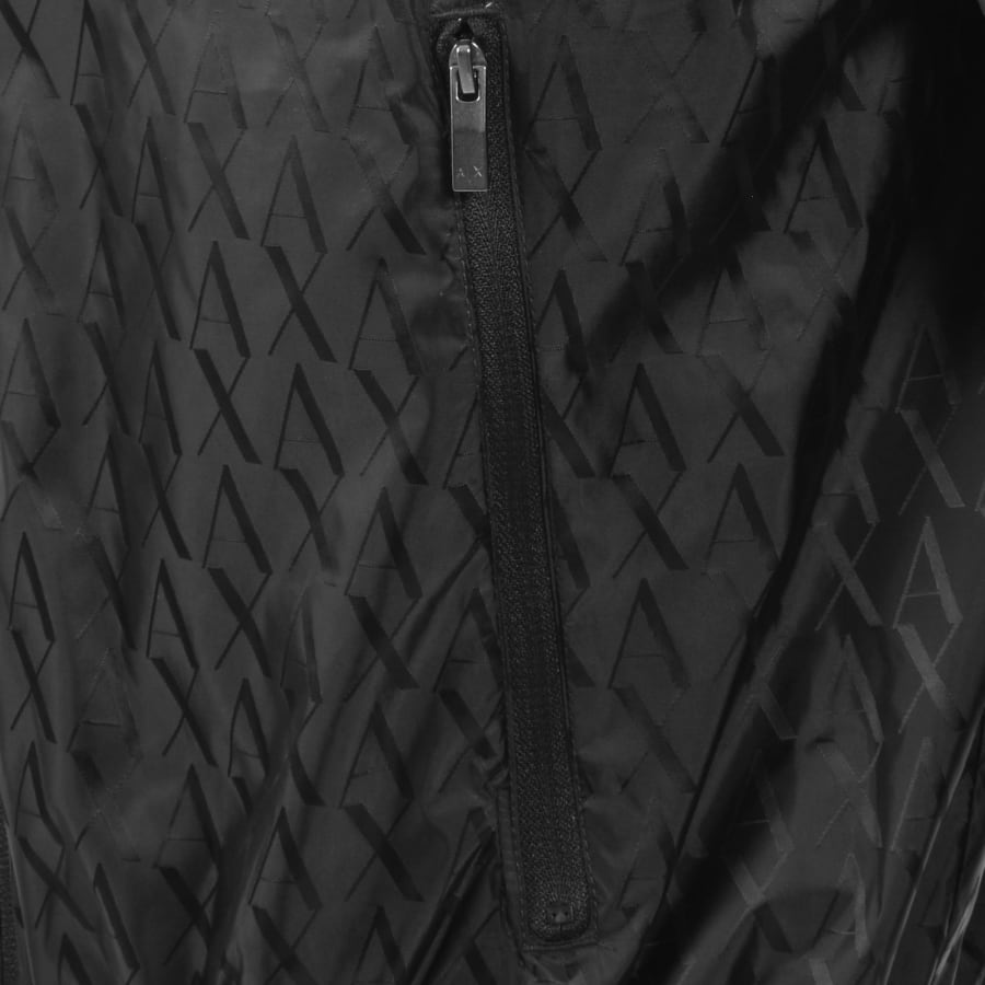 Image number 4 for Armani Exchange Windbreaker Jacket Black