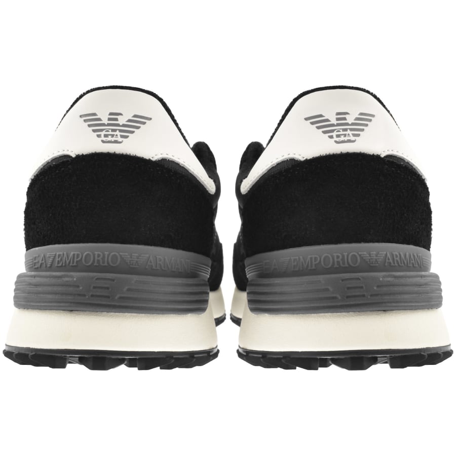 Image number 2 for EA7 Emporio Armani Logo Trainers Black