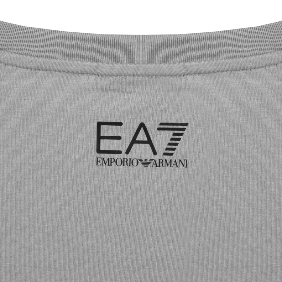 Image number 4 for EA7 Emporio Armani T Shirt Black and Grey