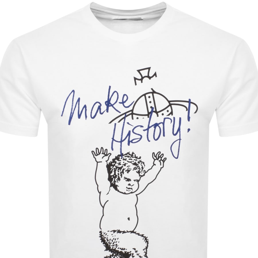 Image number 2 for Vivienne Westwood Fawn Classic T Shirt White