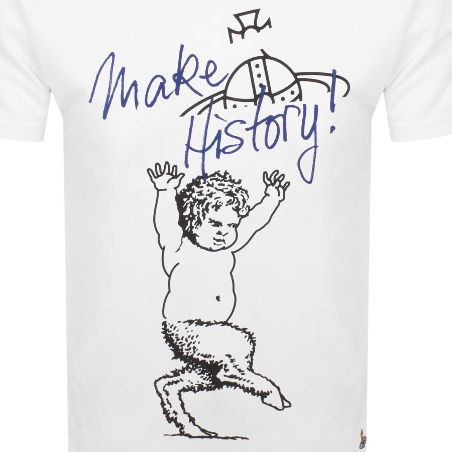 Image number 3 for Vivienne Westwood Fawn Classic T Shirt White