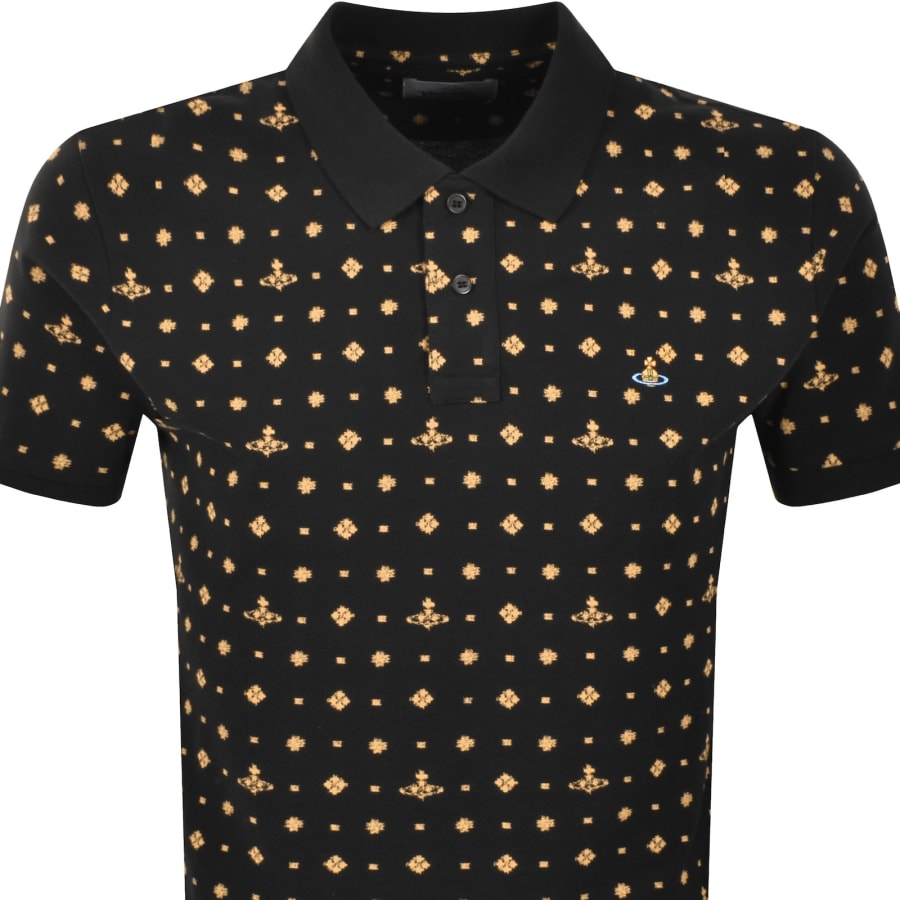 Image number 2 for Vivienne Westwood Classic Polo T Shirt Black