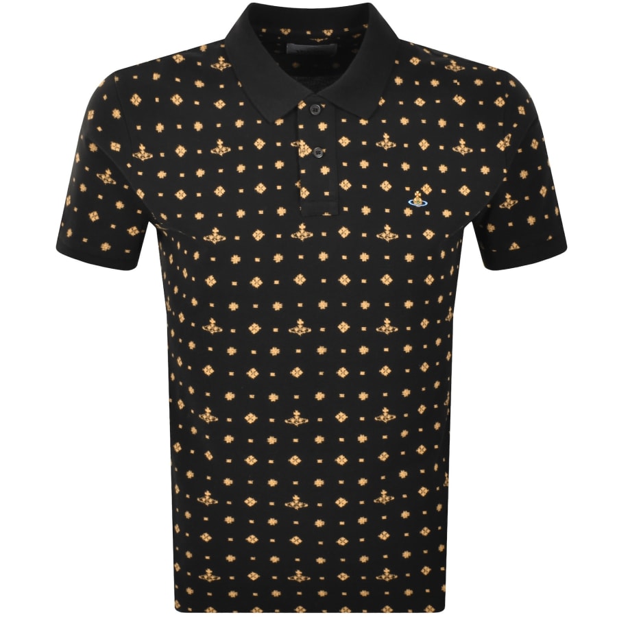 Image number 1 for Vivienne Westwood Classic Polo T Shirt Black