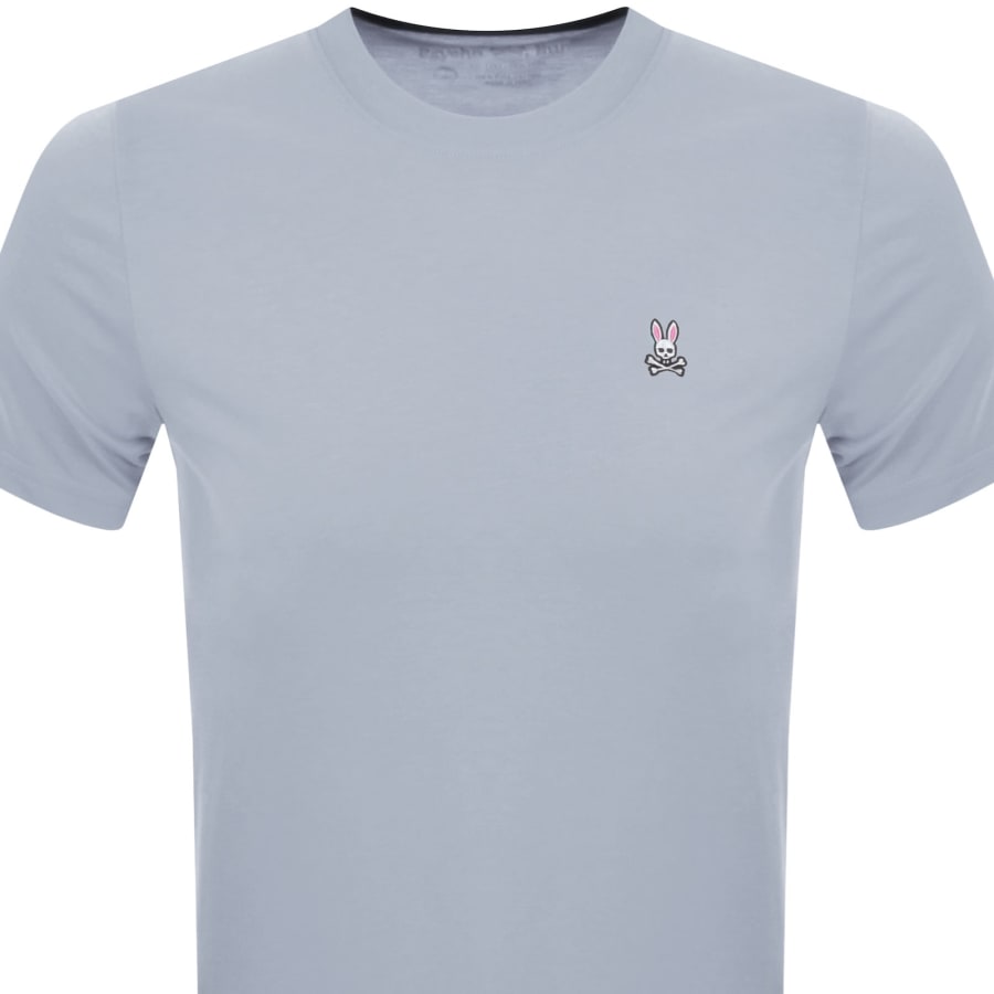 Image number 2 for Psycho Bunny Classic Crew Neck T Shirt Blue