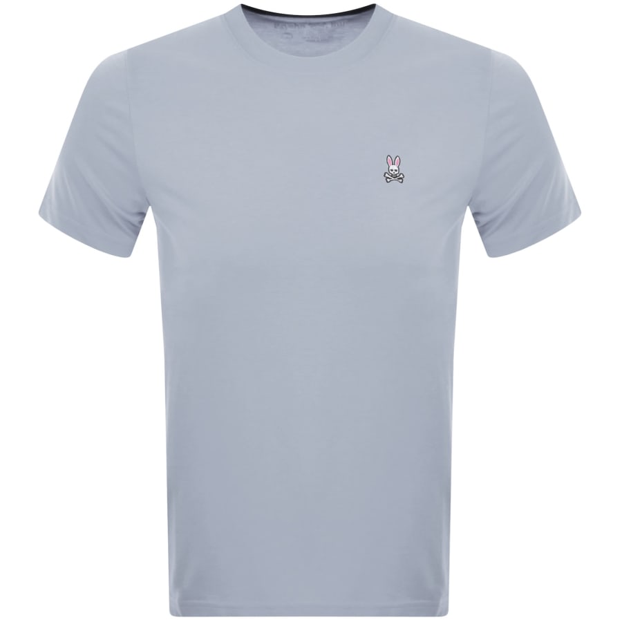 Image number 1 for Psycho Bunny Classic Crew Neck T Shirt Blue