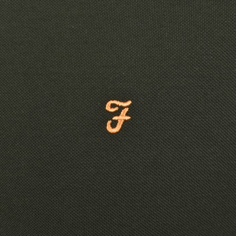 Image number 3 for Farah Elton T Shirt Green
