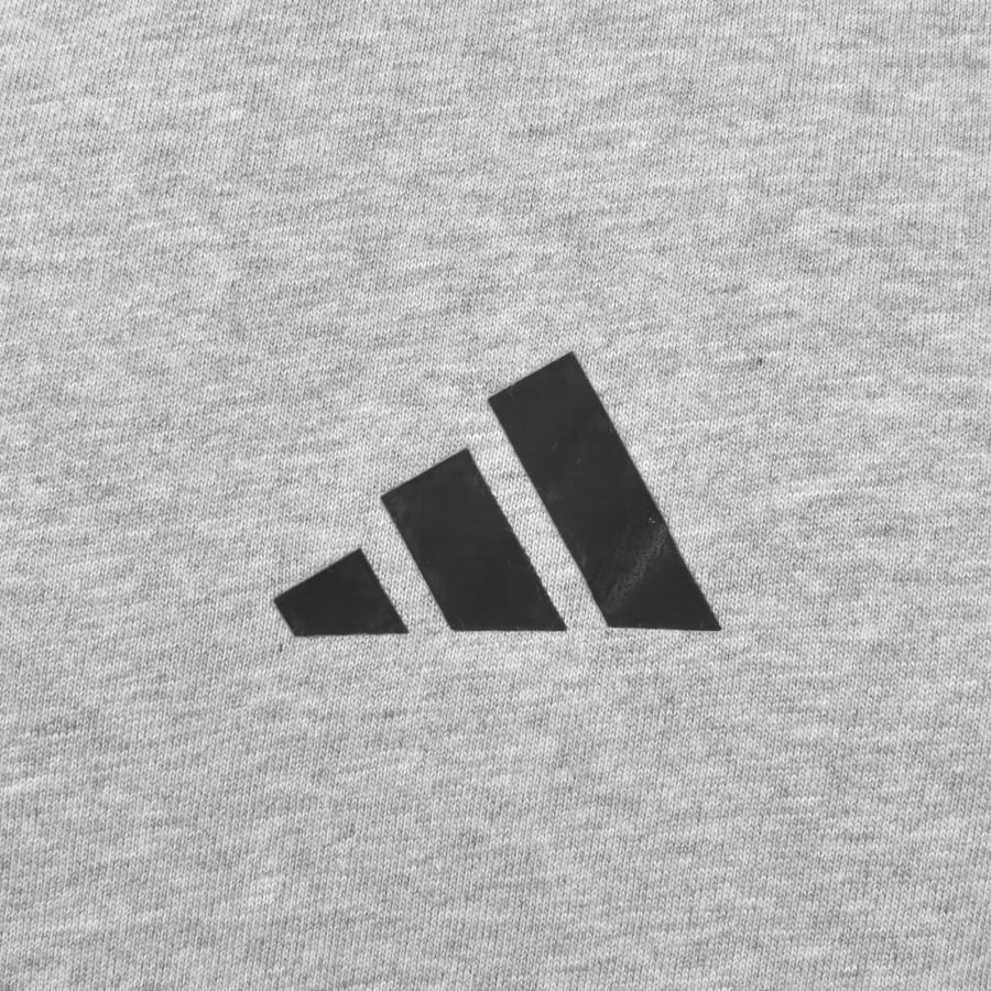 Image number 3 for adidas Sportswear 3 Stripes T Shirt Medium Grey