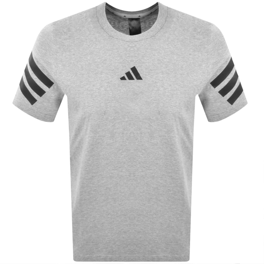 Image number 1 for adidas Sportswear 3 Stripes T Shirt Medium Grey