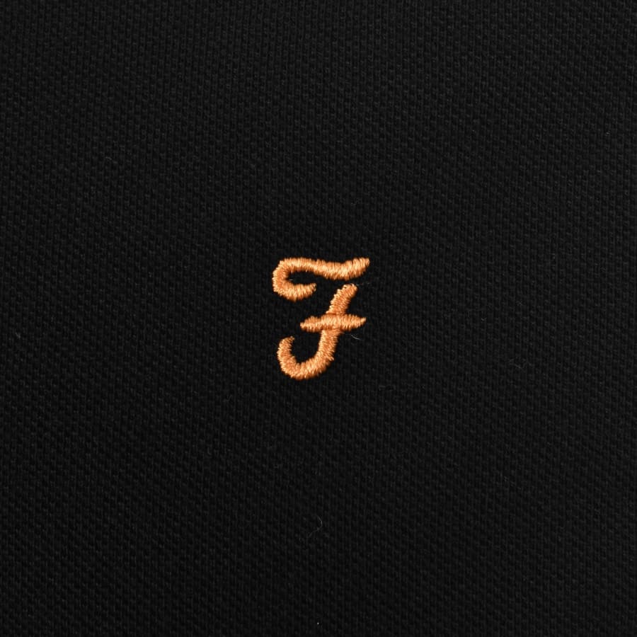 Image number 3 for Farah Elton Polo T Shirt Black